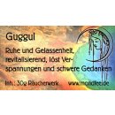 Guggul 100g Räucherwerk (Bdellium, Commiphora mukul)
