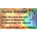 Gummi Arabicum Pulver- Räucherwerk 30g  (acazia...