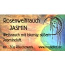 Rosenweihrauch Jasmin - Räucherwerk 30g