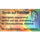 Styrax - Räucherwerk 30g (Styrax officinalis, Liquidambar)