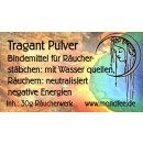 Tragant Pulver - Räucherwerk 30g (astragalus...