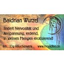 Baldrian Wurzel - Räucherwerk 10g  (Valeriana officinalis)