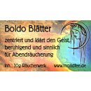 Boldo Blätter - Räucherwerk 10g  (Peumus...