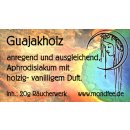 Guajakholz - Räucherwerk 20g  (Guiacum officinale)...