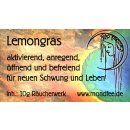 Lemomgras - Räucherwerk 10g  (Cymbopogon citratus)