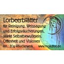 Lorbeerblätter 100g Räucherwerk  (Laurus nobilis)