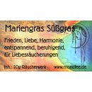 Süßgras Mariengras 100g Räucherwerk  (Hierochloe odorata)