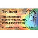 Tulsi Kraut - Räucherwerk 10g  (Ocimum tenuiflorum)...