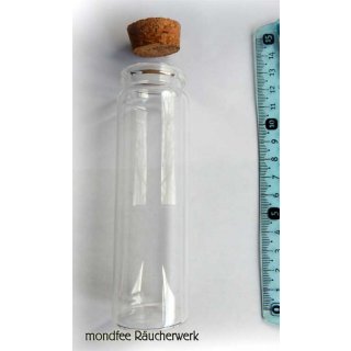 Glas mit Korkdeckel 100ml 12x3,5cm